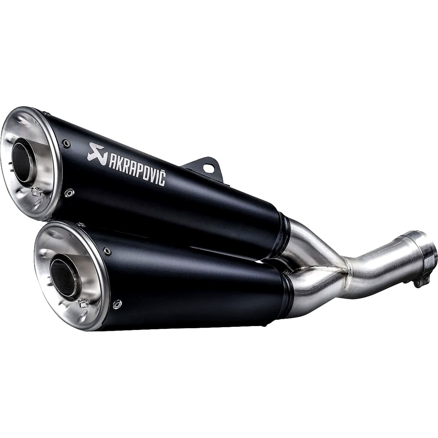 Akrapovic Stainless Steel Black Line Slip On Silencer For Ducati SCRAMBLER 803 ABS Nightshift 2021-2022